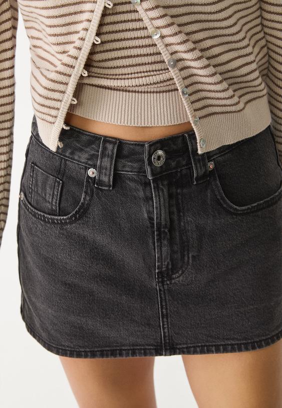 DENIM SKORT