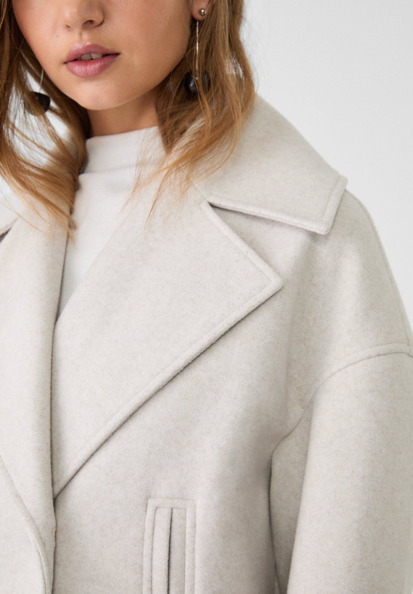 DOWN COLLAR COAT