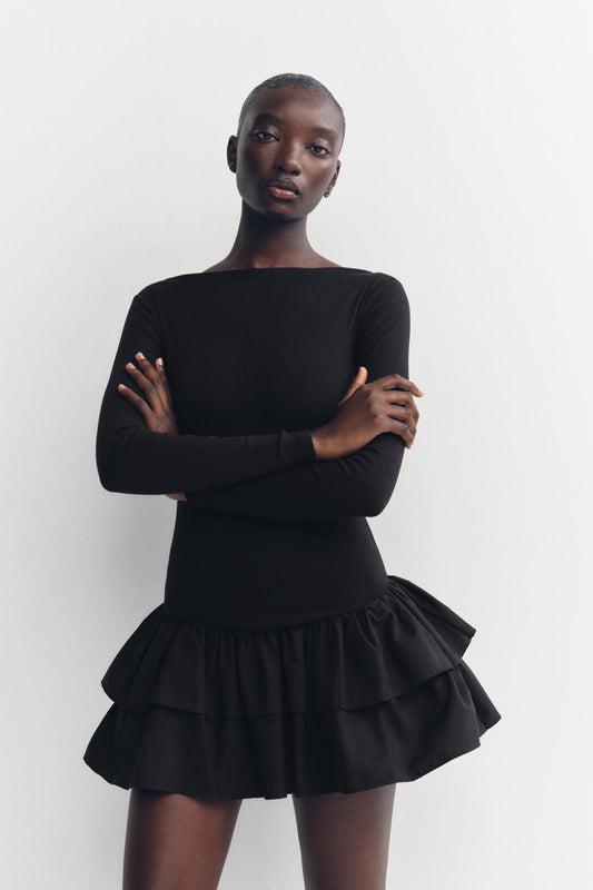 CELESTE SLEEVE DRESS