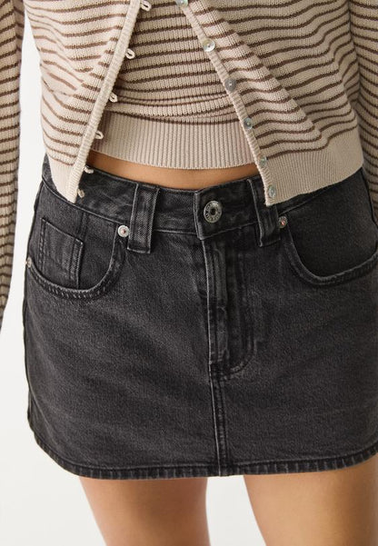 DENIM SKORT