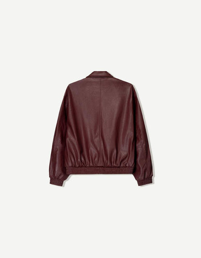 OVERSIZED LEATHER JACKET