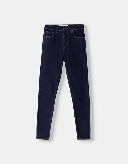 HIGH-WAIST SKINNY JEANS