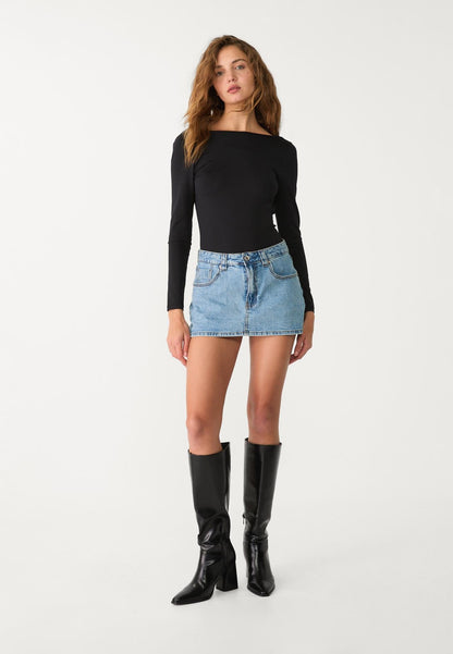 DENIM SKIRT