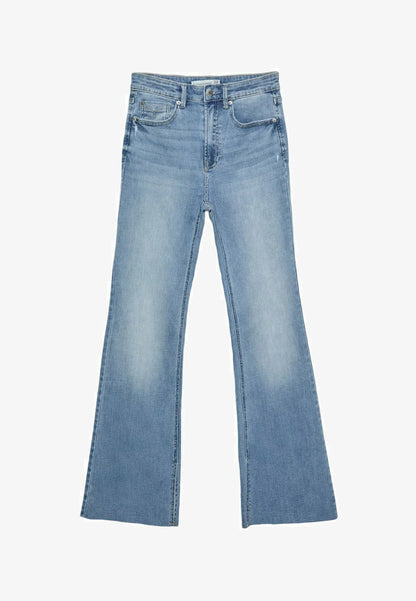 FLARED JEANS - MOON WASHED