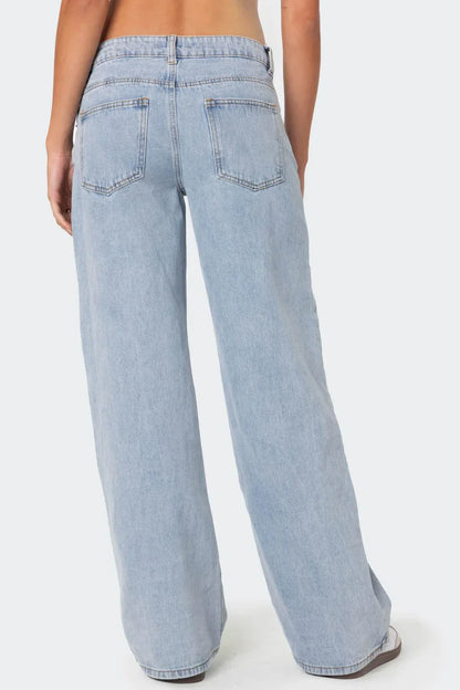 LOW-WAIST JEANS