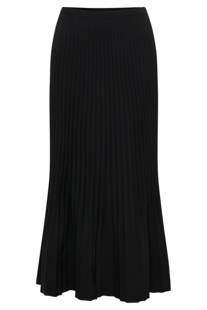 PLEATED MIDI SKIRT