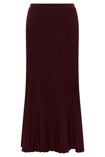 PLEATED MIDI SKIRT