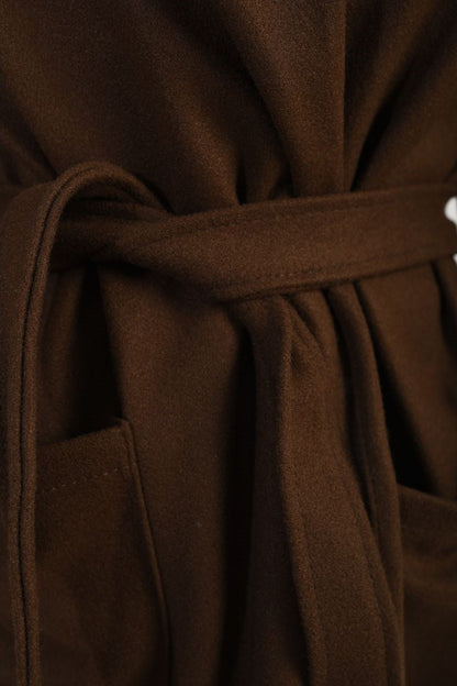 BELTED LONG COAT